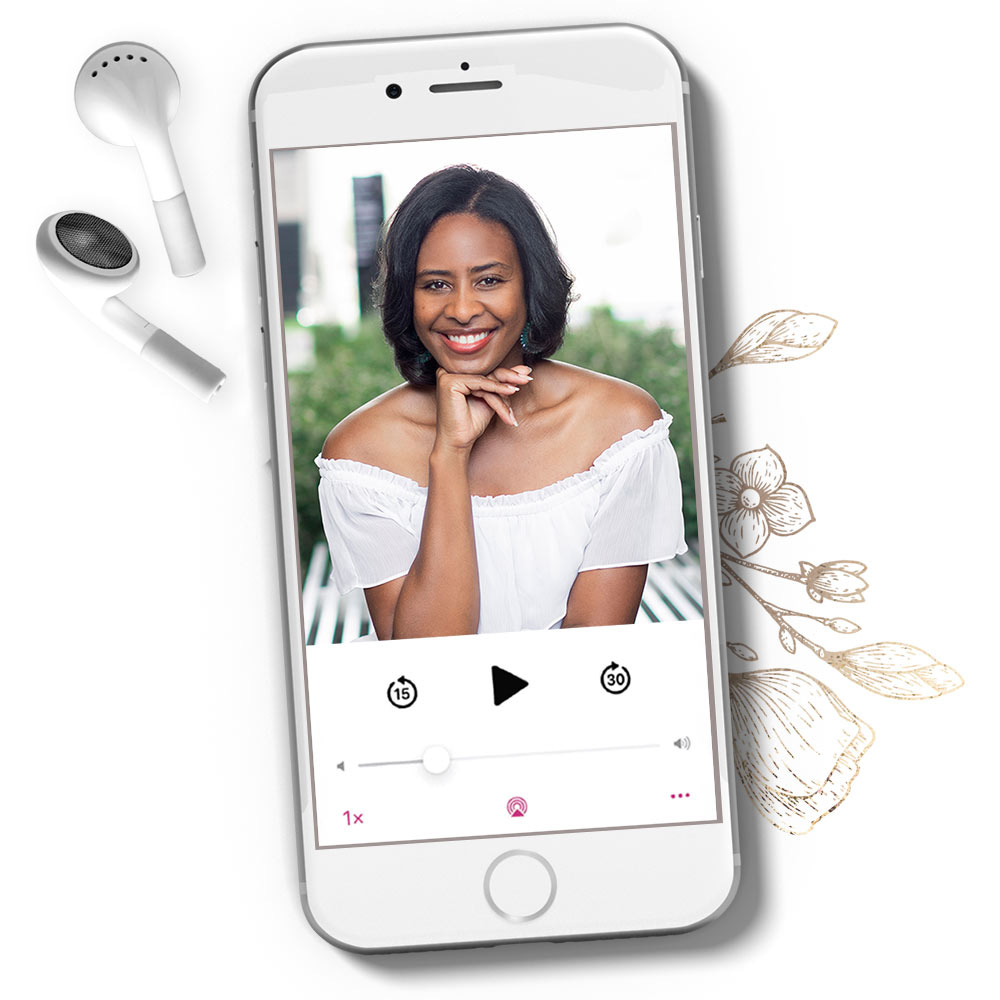 Conversations with Christal Allen Relationship Podcast - phone mockup
